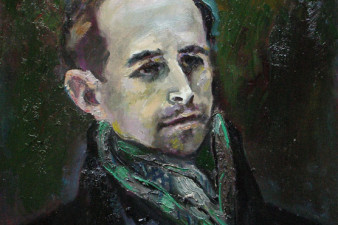 Портрет Н.М. Рубцова. 2006 Холст, масло. 76,5х70